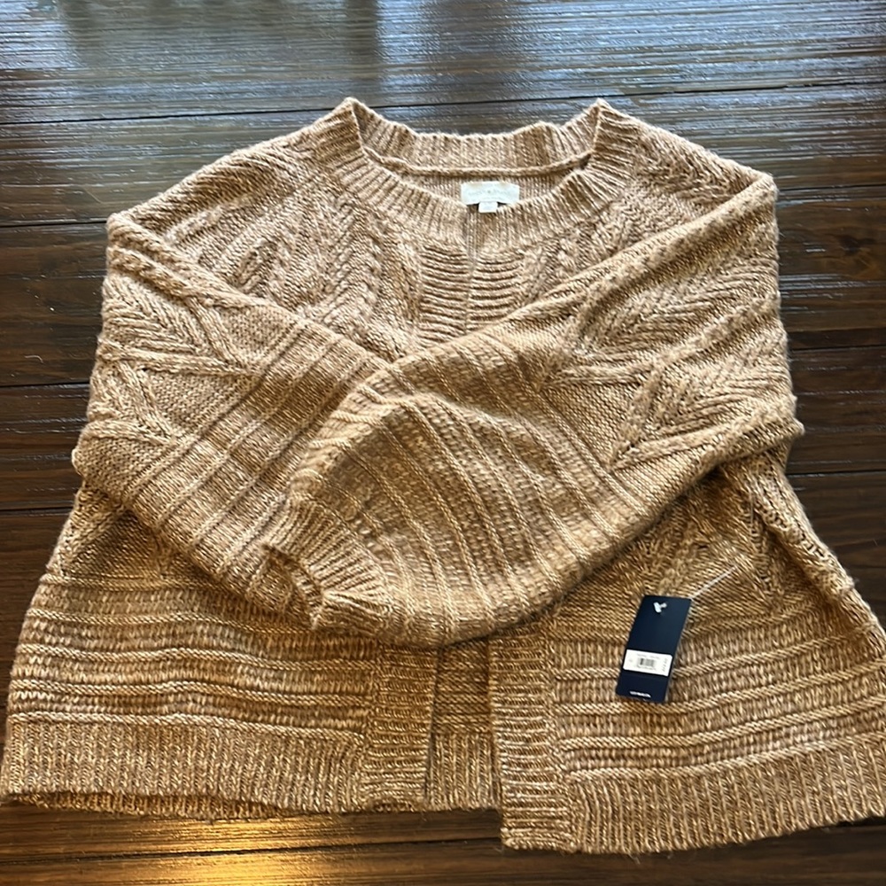 Lucky Brand Camel Cardigan